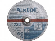 EXTOL PREMIUM 8808709 kotouč brusný na ocel, 230x6,0x22,2mm