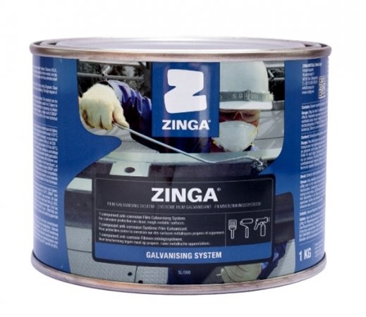 Zinga 0,5Kg antikorozní zinková barva na kov