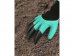 EXTOL PREMIUM 8856662 rukavice zahradní polyesterové s latexem a drápy na pravé ruce, velikost 9", PES s latexem