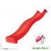 Jungle Gym skluzavka dlouhá červená s přípojkou na vodu