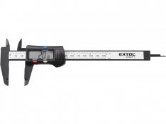 EXTOL CRAFT měřítko posuvné digitální plastové , 0-150mm, 925200