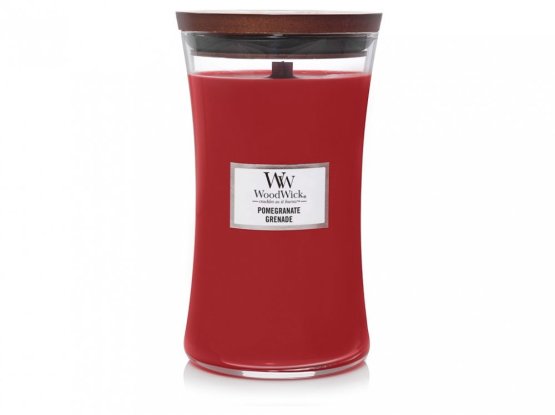 WoodWick Pomegranate 609 g svíčka váza velká 31906
