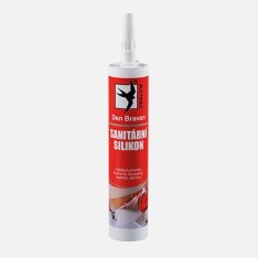 Sanitární silikon 280ml transparentní Den Braven