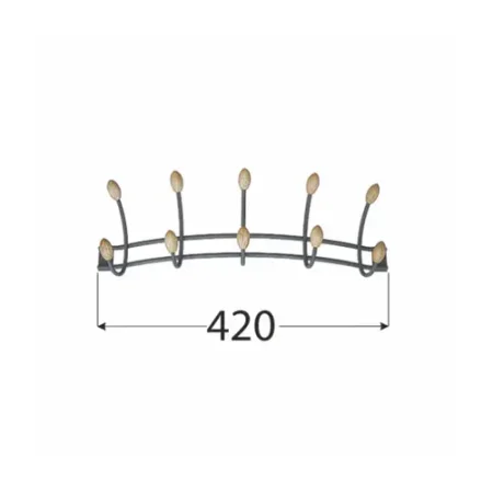 DOMAX věšák oděvu 420mm WUB2 54412 DMX