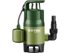 EXTOL čerpadlo na znečištěnou vodu, 400W, 7500l/hod 414122