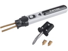 EXTOL PREMIUM Svářečka sponkovací na plasty aku s USB nabíjením 8891505