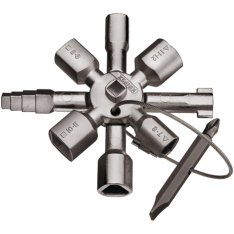 KNIPEX klíč na rozvodové skříně TwinKey  001101
