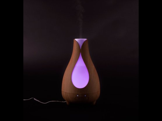 Nature7 aroma difuzér TULIP, 569613 osvěžovač a zvlhčovač vzduchu, imitace světlého dřeva