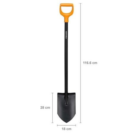 Fiskars rýč špičatý Solid 1066716