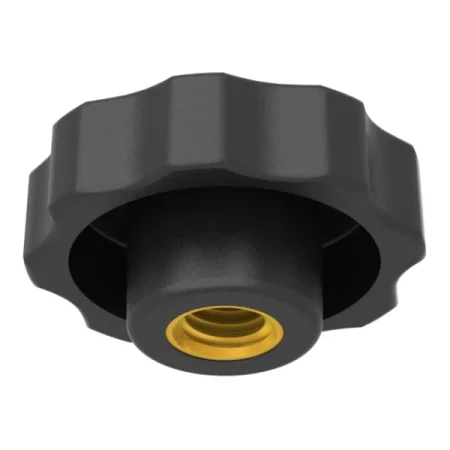 Matice kovová s plastovou hlavou M6 aretační