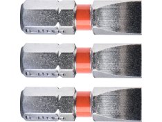 hrot plochý sada 3ks , 7x25mm, S2