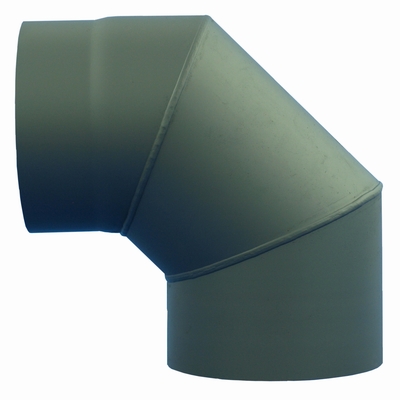 Koleno kouřové pr. 120 / 1,5 mm / 90 st.