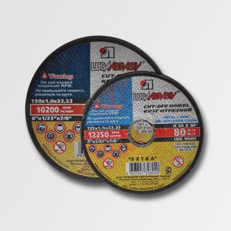 Luga Abrasive kotouč řezný na ocel 125x1,0x22,2 LU12510