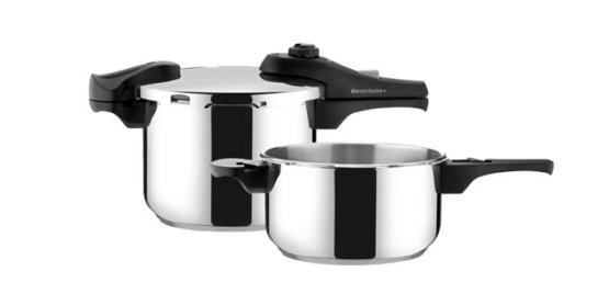 TESCOMA tlakový hrnec BIO EXCLUSIVE+ DUO 4 a 6 l 701710
