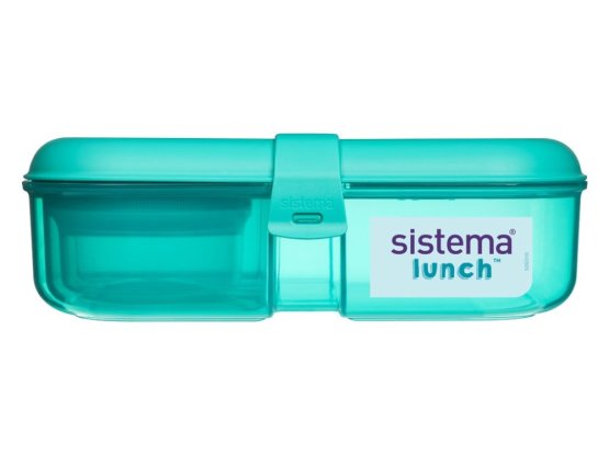 SISTEMA Svačinový box lunch 1100ml mátový + balíček UHU pro školáky zdarma