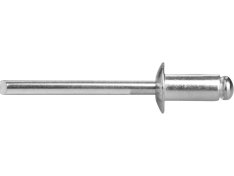 EXTOL nýty trhací hliníkové sada 1000ks, O 3,2x6,4mm plochá hlava