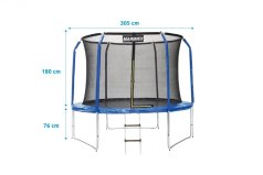 Trampolína Marimex 305 cm + ochranná síť + žebřík