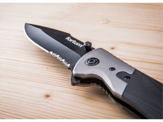 FORTUM nůž zavírací, nerez, 207/120mm 4780300