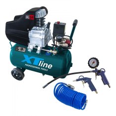 XTLINE kompresor olejový 1500W 24l příslušenství XT2002SET