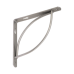 DOMAX konzole stříbrná matná 150x150mm TRAMP150 5671 DMX