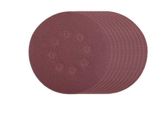 papír brusný výsek, suchý zip, bal. 10ks, 150mm, P120, 8803585