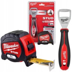 Milwaukee otvírák + svinovací metr stud 5m magnetický