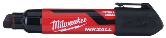 MILWAUKEE popisovač černý na kov, plast, dřevo, beton INKZALL 4932471558