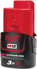 Milwaukee akumulátor M12 B3 3Ah 12V 4932451388