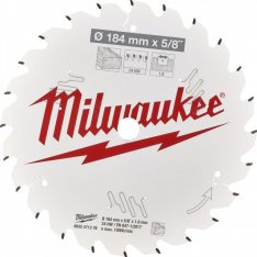 MILWAUKEE Pilový kotouč dřevo 184X5/8X1.6X24ATB 4932471378