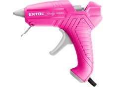 pistole tavná lepící, ⌀11mm, 40W, růžová 422004 EXTOL LADY