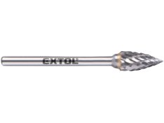 EXTOL INDUSTRIAL Fréza karbidová ostrý oblouk ⌀6x13mm 8703863