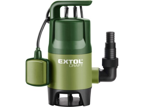 EXTOL čerpadlo na znečištěnou vodu, 400W, 7500l/hod 414122