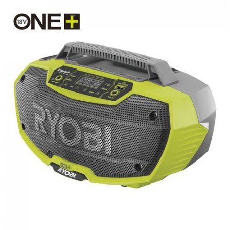 RYOBI 18V R18RH-0 18V Akumulátorové rádio s Bluetooth® bez AKU a nabíječky