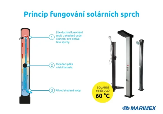 MARIMEX sprcha solární Sun 10992017