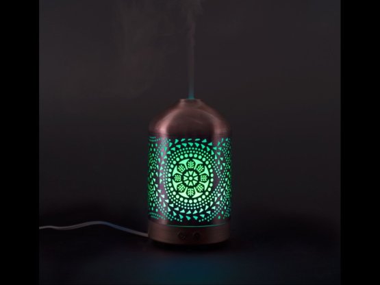Nature7 aroma difuzér ORIENT, osvěžovač a zvlhčovač vzduchu, kovový povrch 569614
