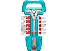 TOTAL Hlavice nástrčné 1/4" sada 12ks THT14114126