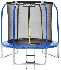 Trampolína Marimex 244 cm + ochranná síť + žebřík