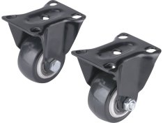 kolečka pevná s PVC obručí, sada 2ks, průměr 40mm 8856012