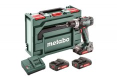 METABO SB18L vrtačka příklepová set 3x2Ah Li-Power 602317540