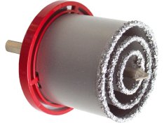 EXTOL PREMIUM 19600 vrtáky vykružovací s karbidovým ostřím, sada 3ks, O 33-53-73mm