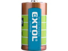 EXTOL ENERGY Baterie lithiová 3V (CR123A) 1600mAh 42030