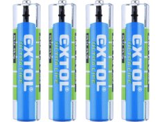 EXTOL ENERGY baterie zink-chloridové, 4ks, 1,5V AAA (R03) 42000