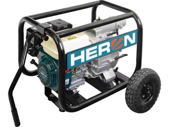 HERON čerpadlo motorové kalové 6,5HP, 1300l/min 8895105