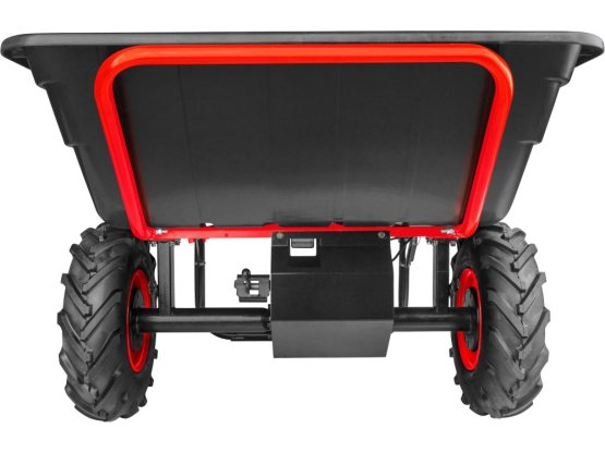 EXTOL PREMIUM Dvoukolák nákladní s převodovkou aku 300l 40V 6Ah 8891592