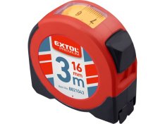 EXTOL Metr svinovací s odečítacím okénkem 3m 8821043