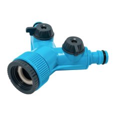 XTLINE rozdvojka 3/4” s ventily pro 2 rychlospojky SB6024