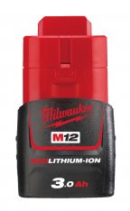 Milwaukee akumulátor M12 B3 12V/3.0Ah