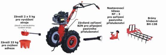 Rozpad sestavy pro vláčení