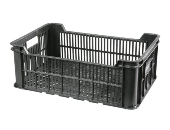 Přepravka na ovoce a zeleninu ČERNÁ (na 15kg)