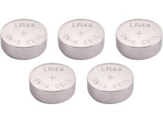 EXTOL ENERGY baterie alkalické, 5ks, 1,5V (LR44) 42051